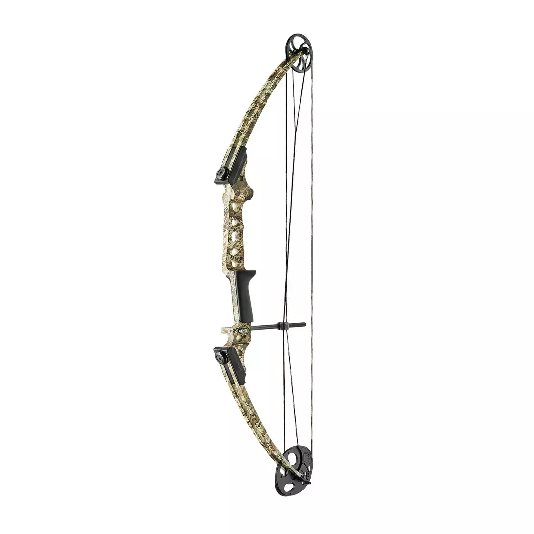 Genesis Gen-X Compound Bow Kit 25-40lb RH Approach Camo 12348