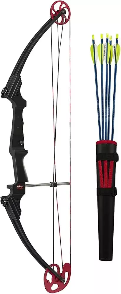 Genesis Original Youth Compound Bow Kit 10-20lb RH Red 10930