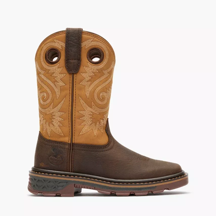 Georgia Boot Big Kid’s Carbo-Tec FLX Pull-On Boot #GB00745