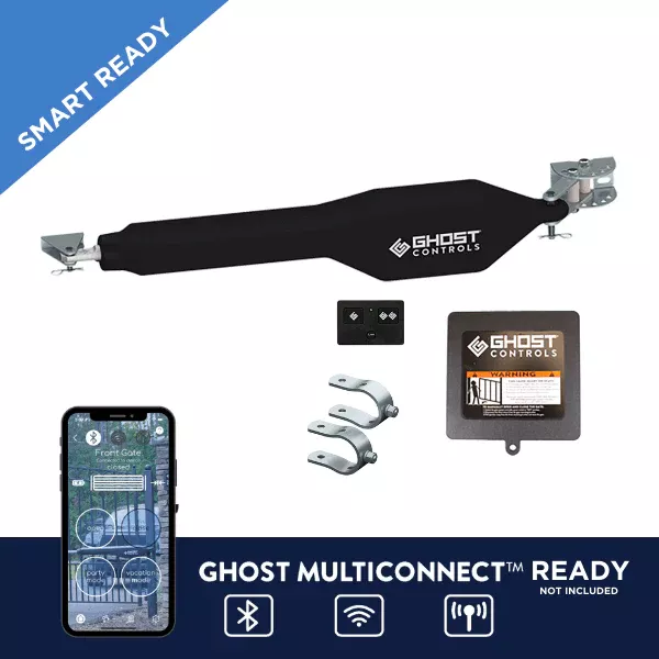 Ghost Controls Heavy Duty Single Automatic Gate Opener Kit #TSS1