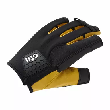 GILL Pro Black Short Finger Gloves (7443B)