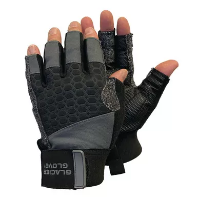 GLACIER GLOVE Stripping/Fighting Fingerless Gloves (077GY)