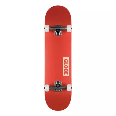 GLOBE Goodstock 7.75in Red Complete Skateboard (10525351)