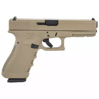Glock 17 Gen3 Flat Dark Earth 9Mm 4.49" Barrel 17-Rnd