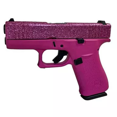 GLOCK 43X 9MM CRUSH GLITTER GUNZ