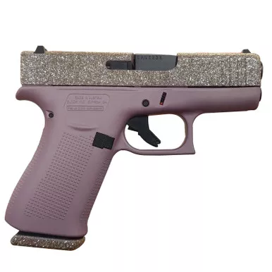 Glock 43X “Champagne Glitter” 9Mm 3.4″ Barrel 10-Rnd