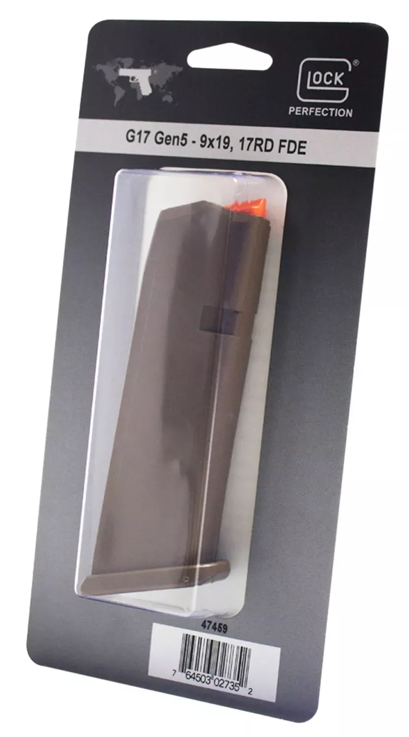Glock G17 9MM 17 Round Magazine FDE