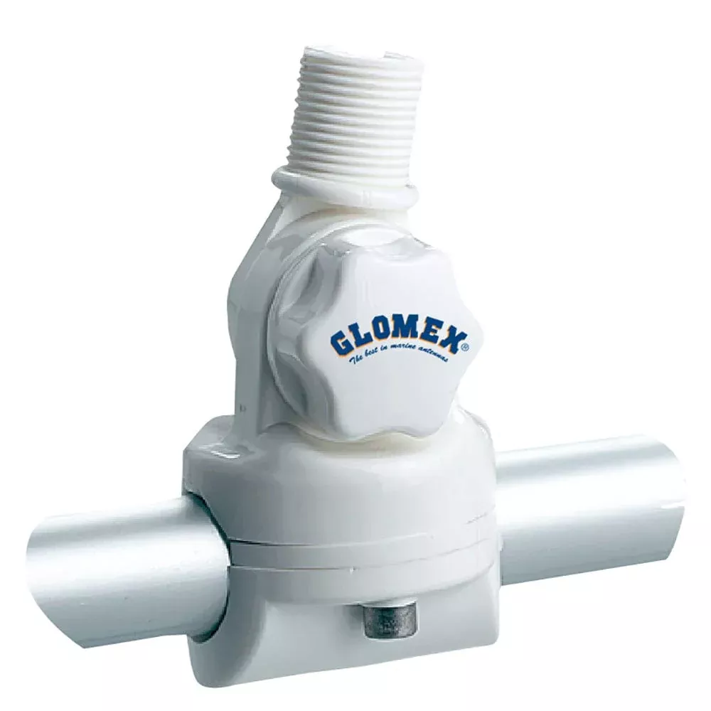 Glomex Nylon Rail Mount w/Knobs f/7/8″ to 1″ Railing – 1″ – #14 Thread