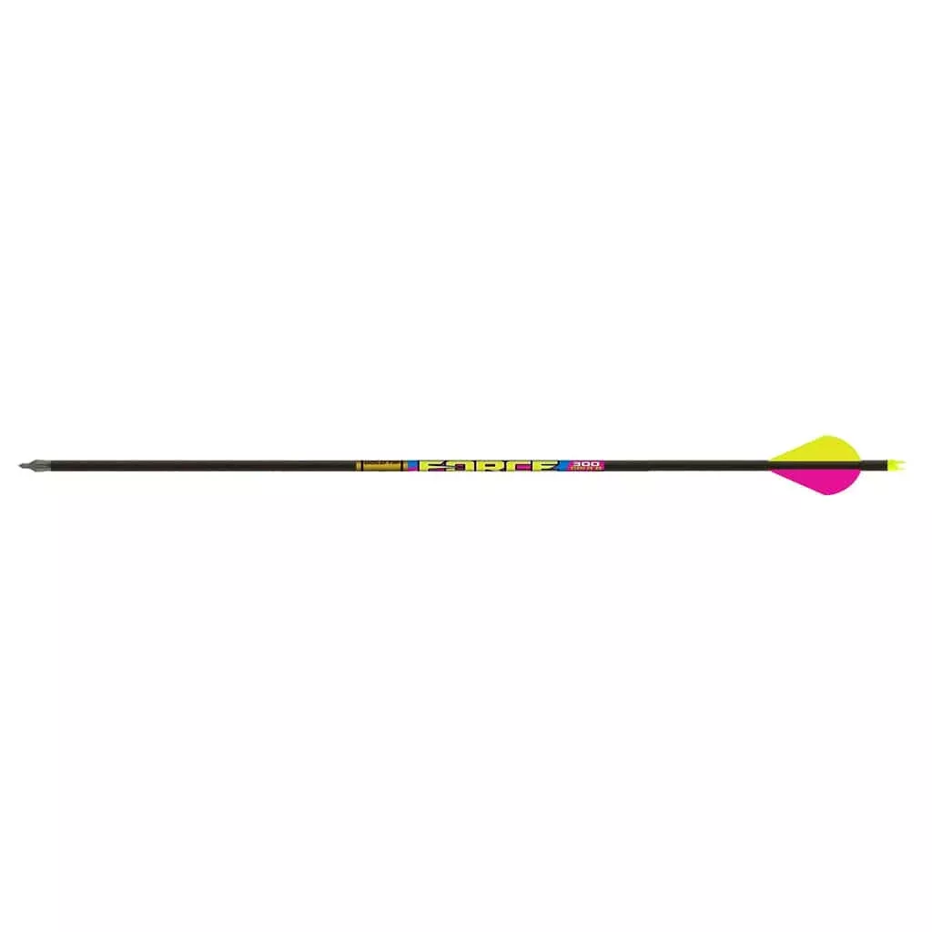 Gold Tip Force Foc Arrows 400 Raptor Vanes 6pk