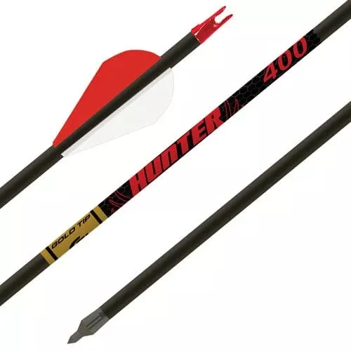 Gold Tip Hunter Arrows 400 Raptor Vanes 6 Pk.