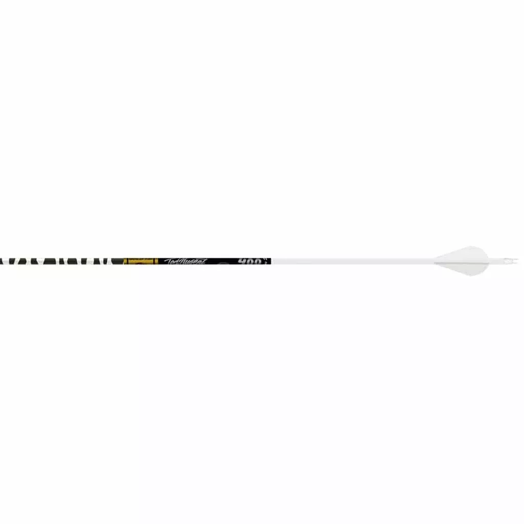 Gold Tip Ted Nugent Arrows White 400 Raptor Vanes 6 Pk.