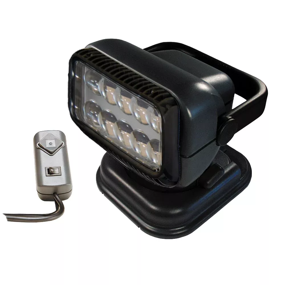 Golight Portable RadioRay LED w/Wired Remote – Grey [51494]