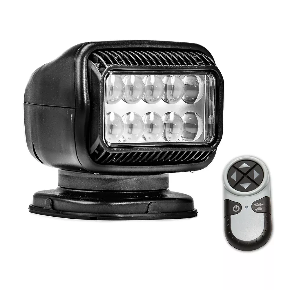 Golight Radioray GT Series Permanent Mount – Black LED – Wireless Handheld Remote [20514GT]