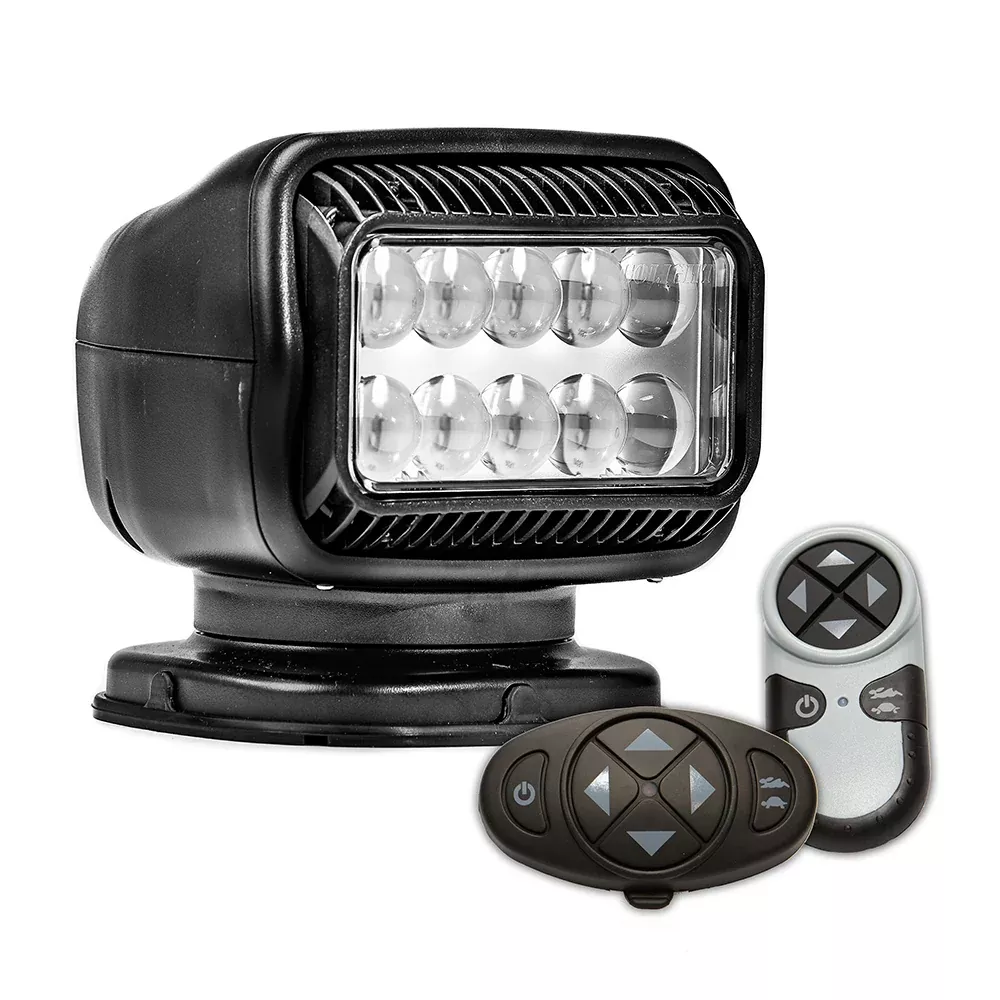 Golight Radioray GT Series Permanent Mount – Black LED – Wireless HandheldWireless Dash Mount Remotes [20574GT]