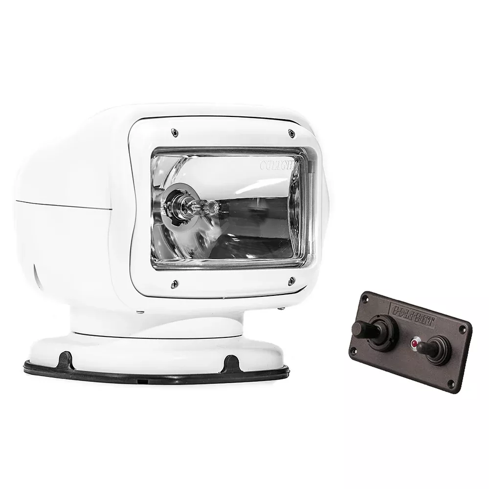 Golight Radioray GT Series Permanent Mount – White Halogen – Hard Wired Dash Mount Remote [2020GT]