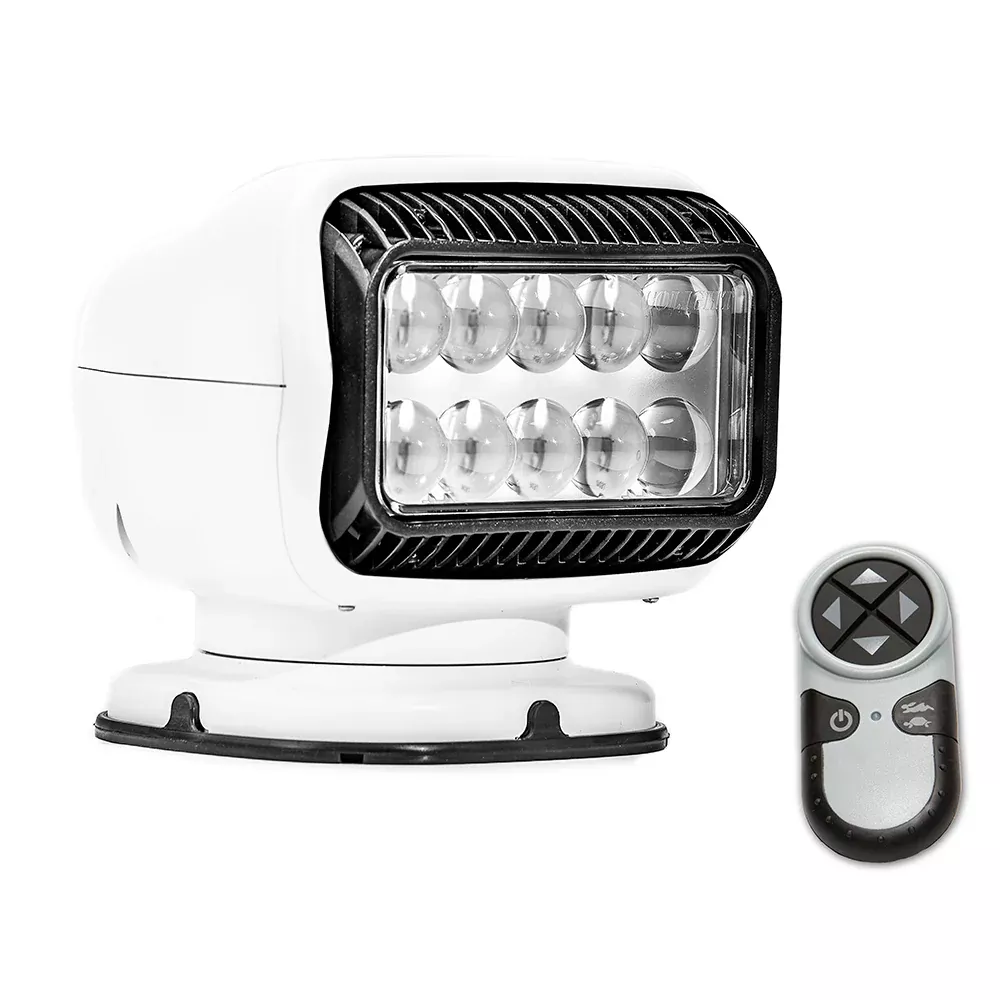 Golight Radioray GT Series Permanent Mount – White LED – Wireless Handheld Remote [20004GT]