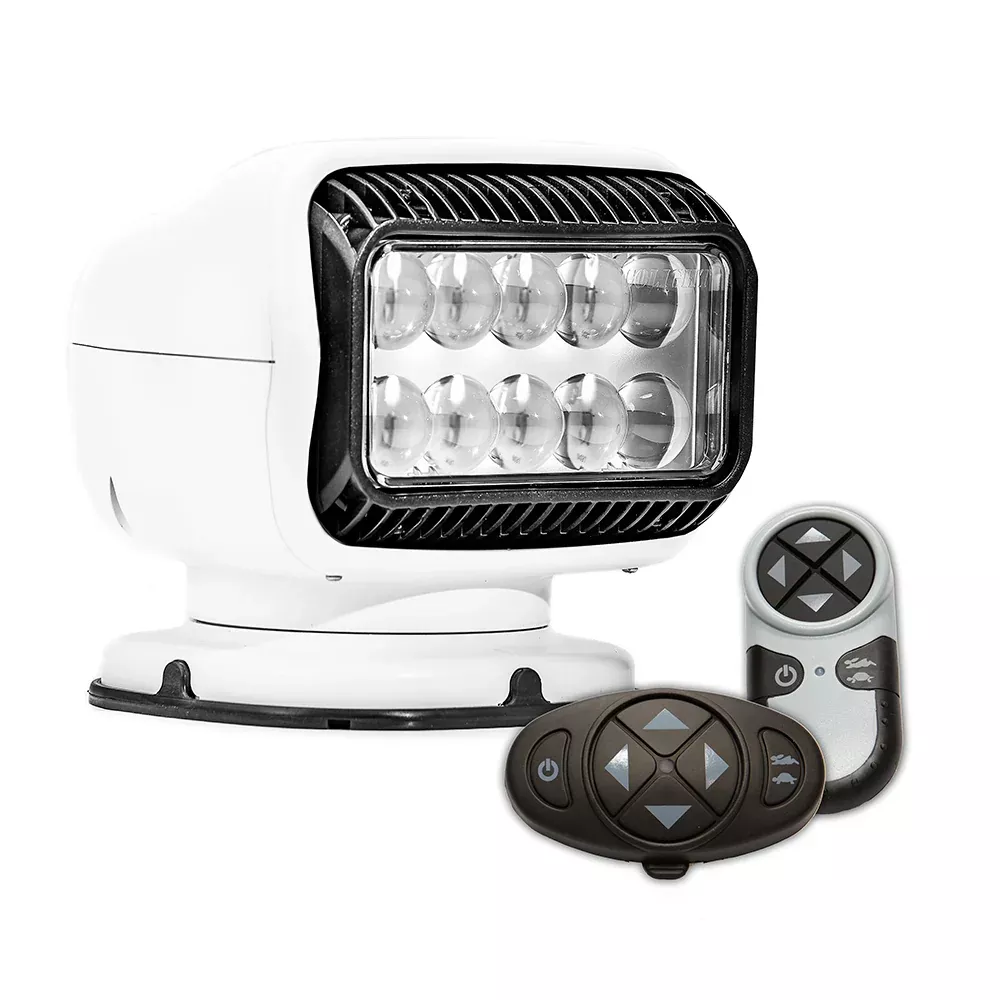 Golight Radioray GT Series Permanent Mount – White LED – Wireless HandheldWireless Dash Mount Remotes [20074GT]