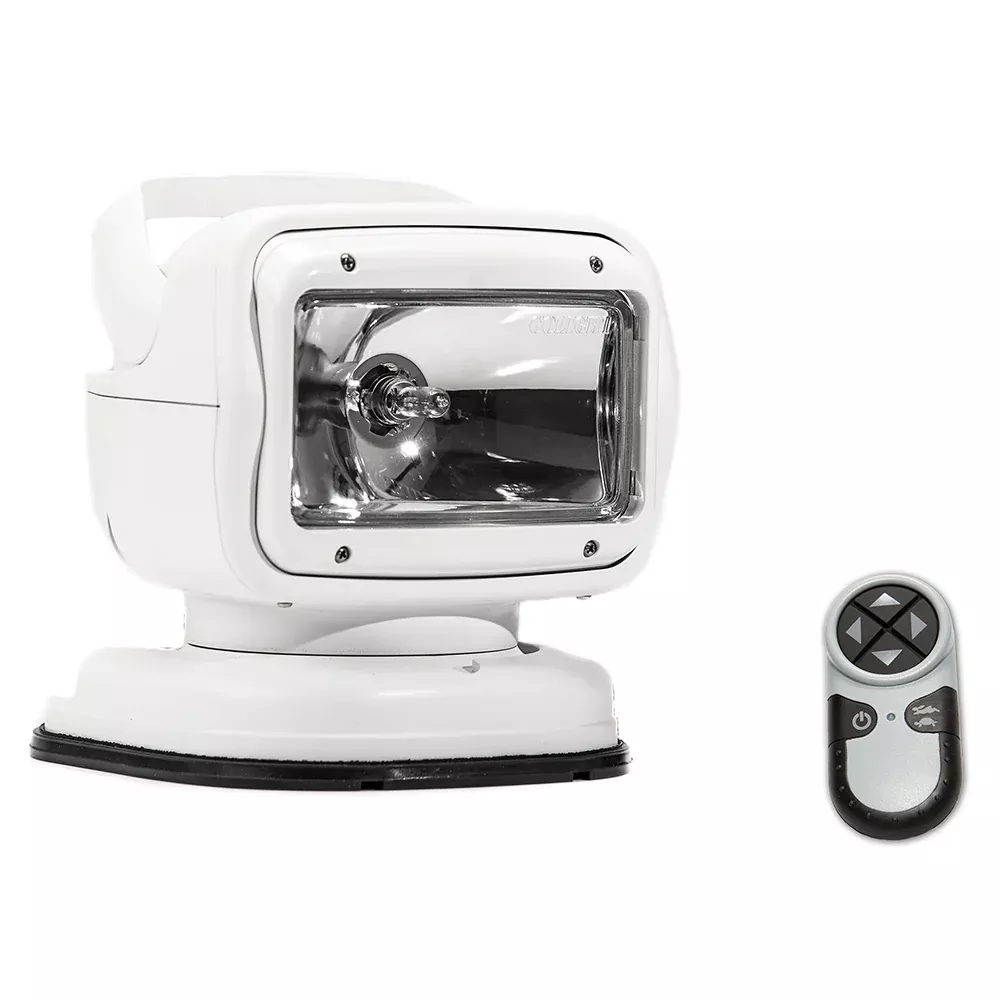Golight Radioray GT Series Portable Mount - White Halogen - Wireless Handheld Remote Permanent Shoe Mount [7900GT]