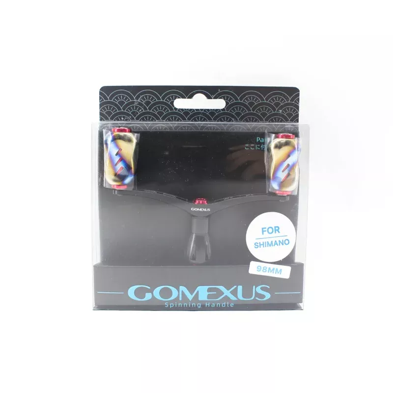 Gomexus MYS98T22RDXB Handle Double Alu Black 98mm Shimano (5135)