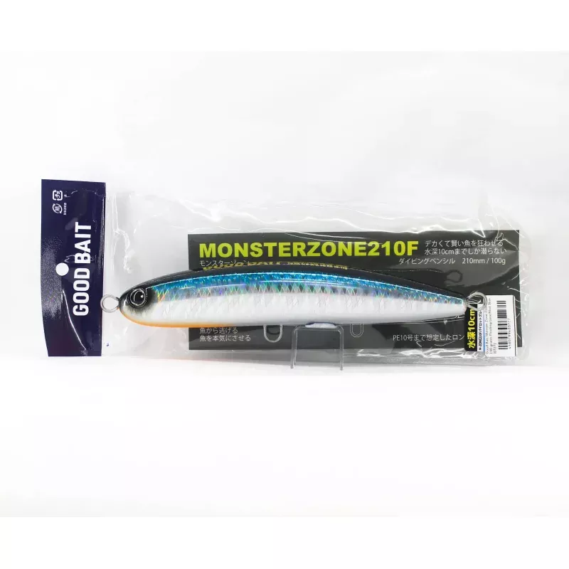 Good Bait Monster Zone 210F 210mm 100 grams Floating Lure Pilot Blue (0727)