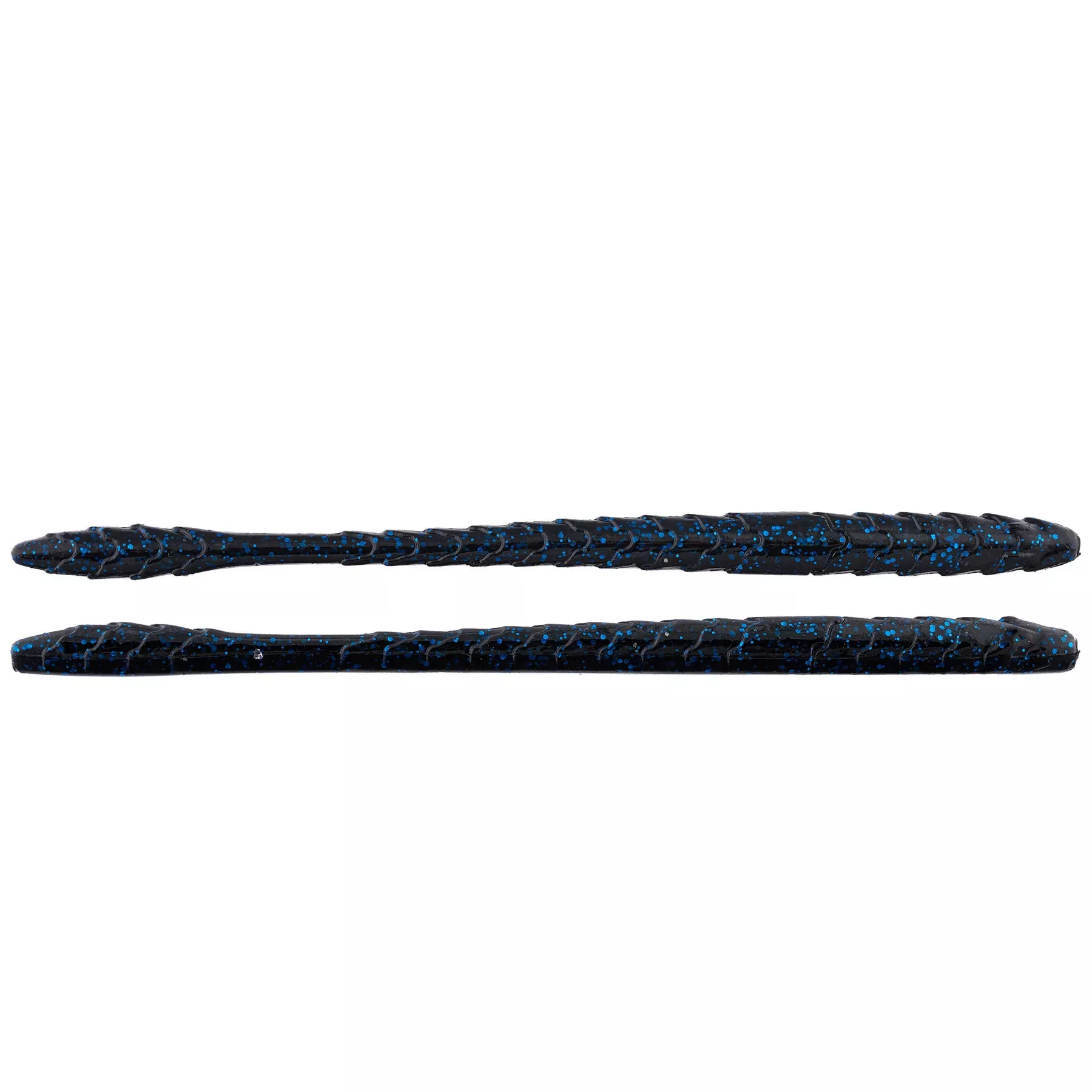 Googan Squad Slim Shake Worm – Black Blue Flake #GSS-BLB
