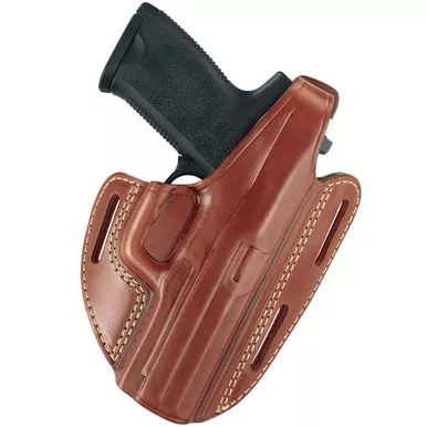 Gould & Goodrich 803 Three Slot Pancake Holster for Smith & Wesson K-Frame