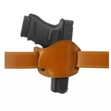Gould & Goodrich 893 Low Profile Leather Belt Slide Holster for 1911