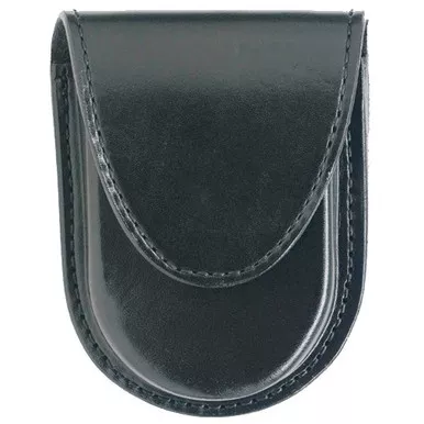 Gould & Goodrich B583 Round Bottom Leather Hidden Snap Handcuff Case