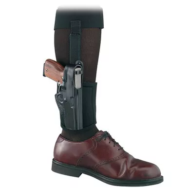 Gould & Goodrich B816 Gold Line Ankle Holster Plus Garter for Glock 43