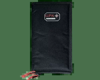 Gps Pistol Sleeve Black Medium W/ Locking Zippers