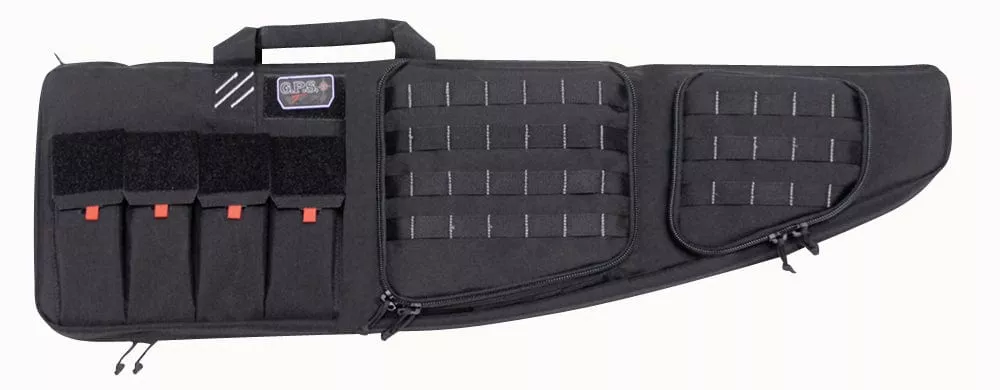 Gps Tactical Ar Case 42″ Black – W/ Handgun Holder