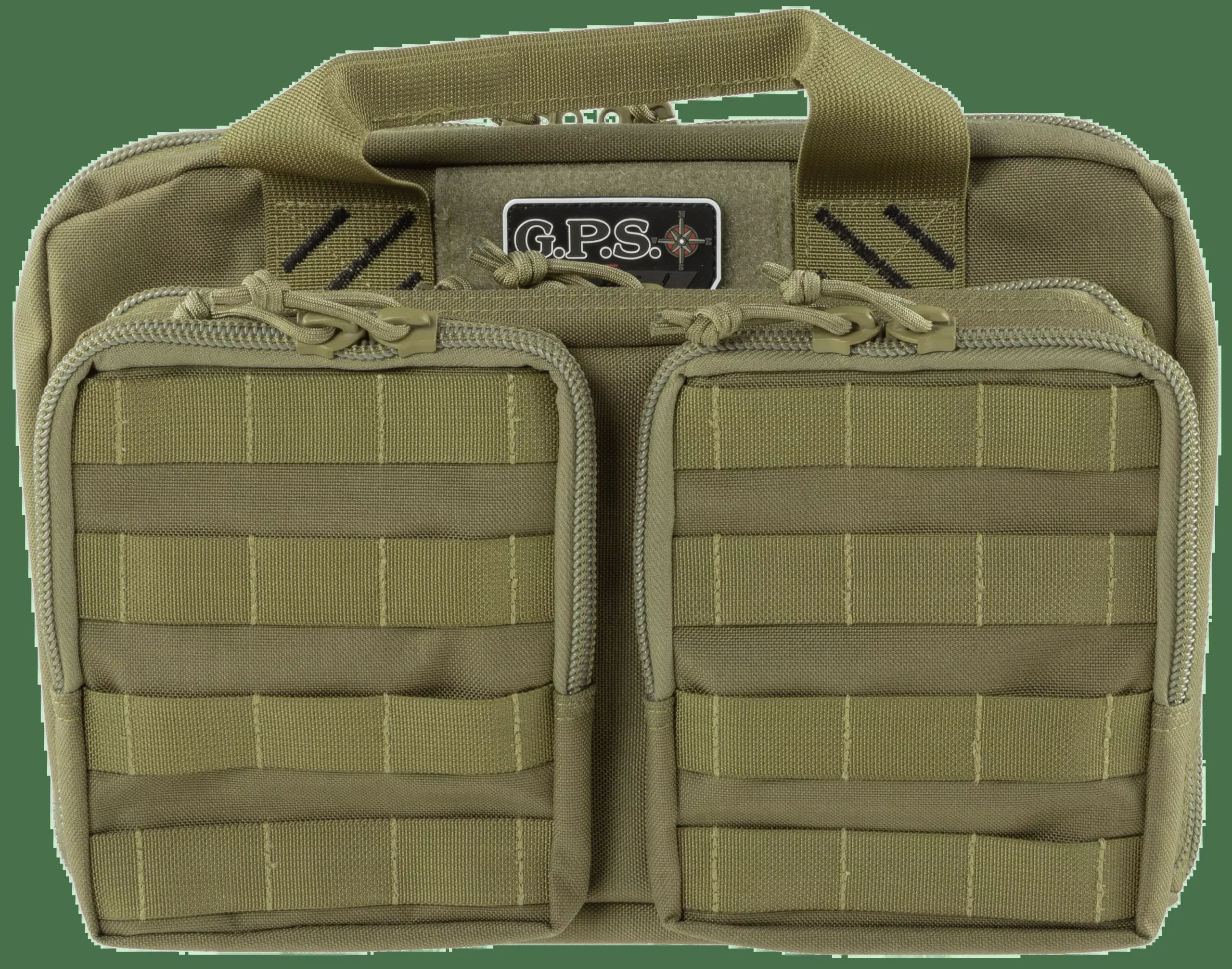 Gps Tactical Quad Range Bag Tan 2 Handguns