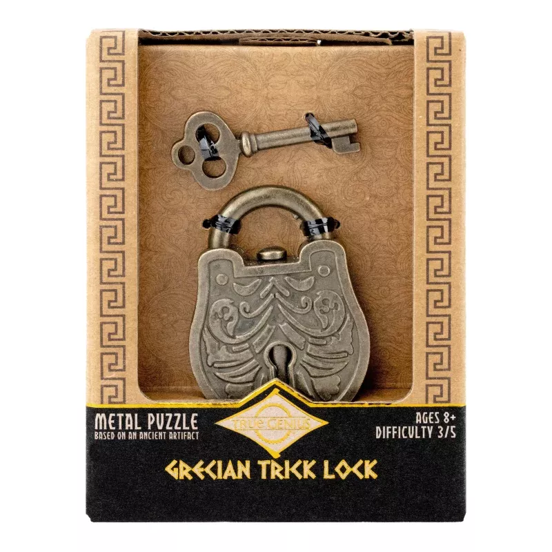 Grecian Trick Lock- Theodorus’ Key and Lock Puzzle