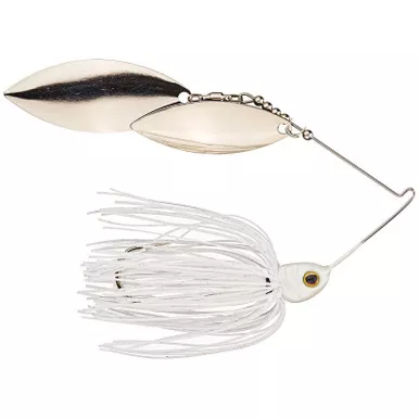 Greenfish High Class Blade Spinnerbait Double Willow White 1/2
