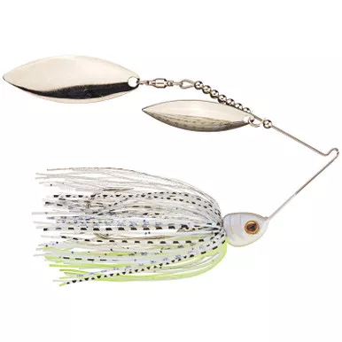 Greenfish High Class Blade Spinnerbait Double Willow White