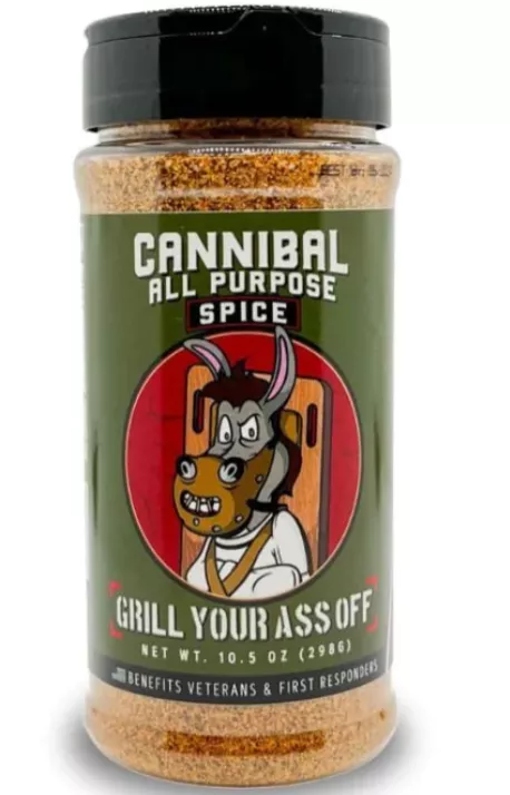 Grill Your Ass Off Cannibal All Purpose Spice 10.5 Oz.