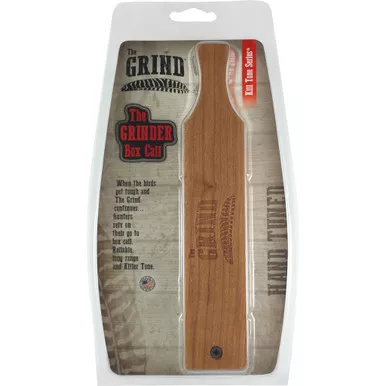 The Grind TG8543 Turkey Call Box Call, Wood