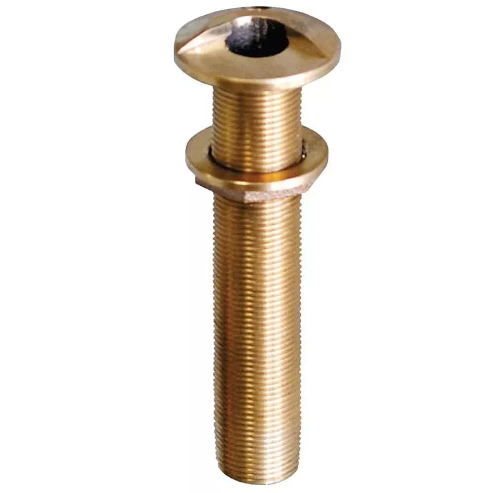 GROCO 2″ Bronze Extra Long High Speed Thru-Hull Fitting w/Nut – HSTHXL-2000-W