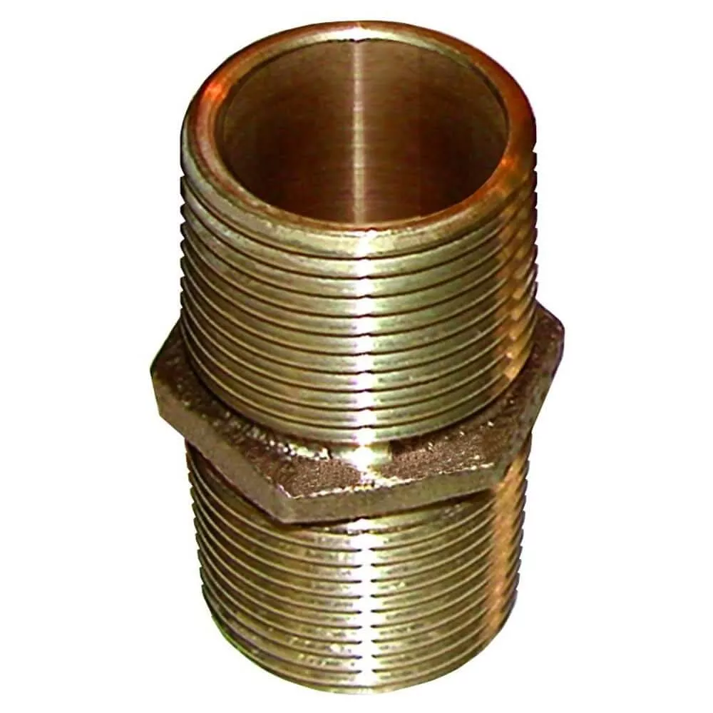 GROCO Bronze Pipe Nipple – 3/4″ NPT – PN-750