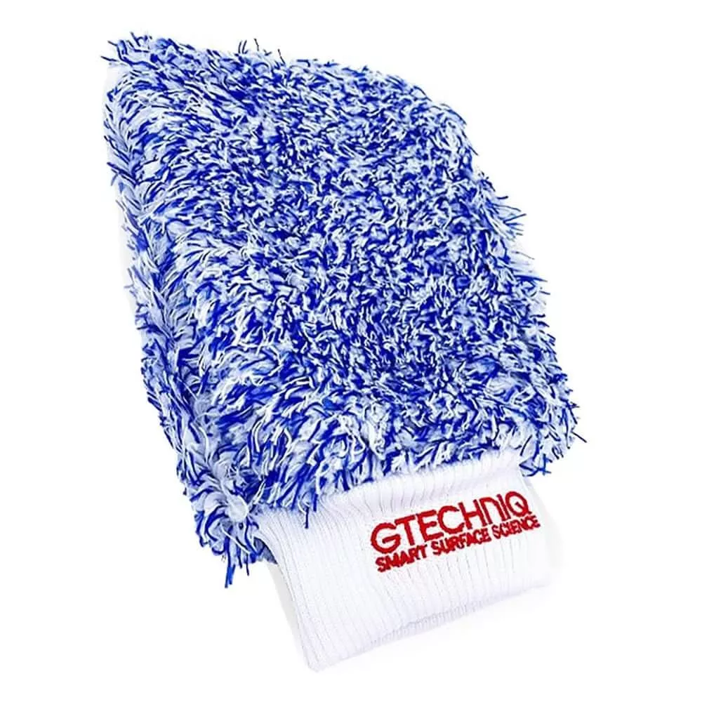 Gtechniq MWM Microfiber Wash Mitt for Automotive and Marine Cleaning