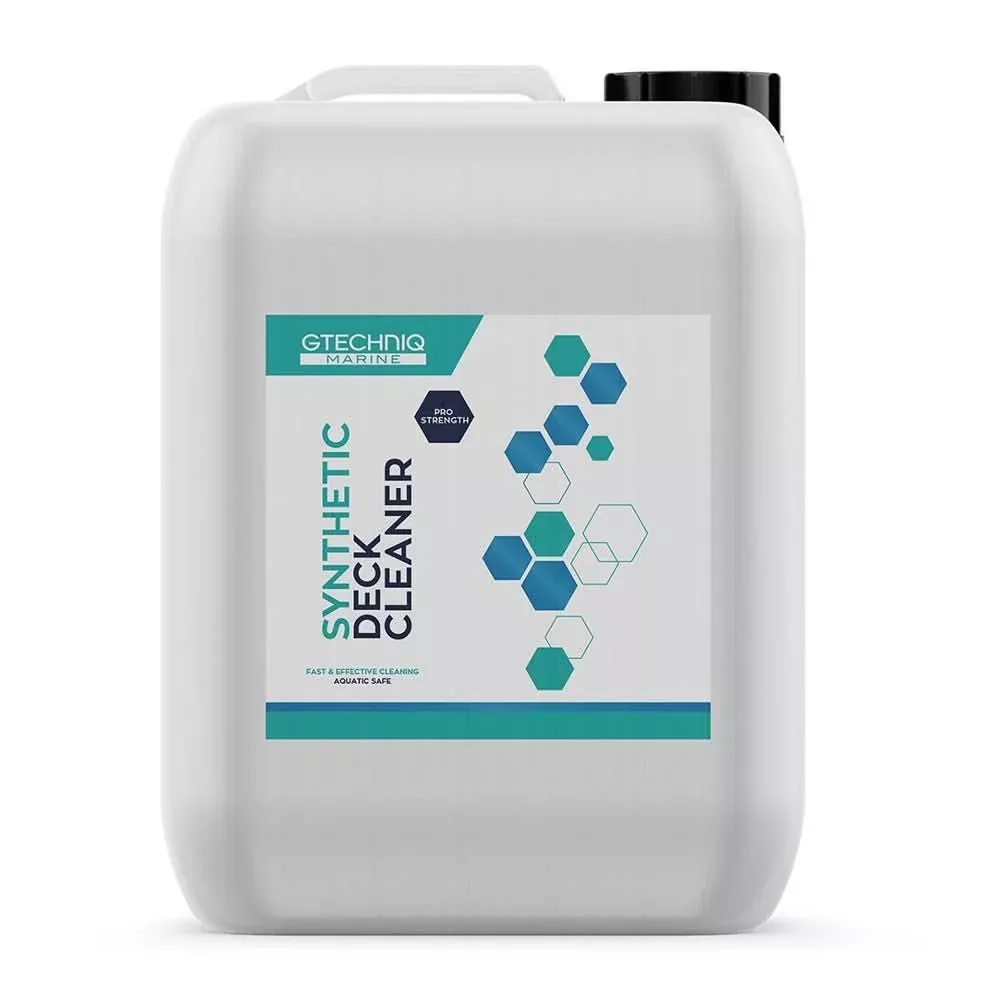 Gtechniq Synthetic Deck Cleaner – 5L for Deep Cleaning of Synthetic Surfaces – MSDC 5