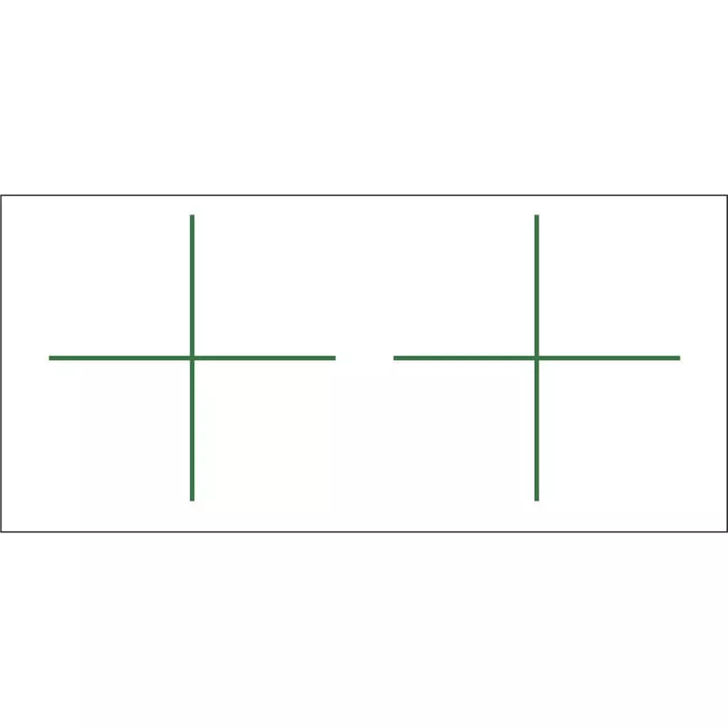 Gunstar Standard Crosshair Green