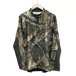 Habit Outdoors Men's Buck Hill Base Layer Mock - Realtree APX - M