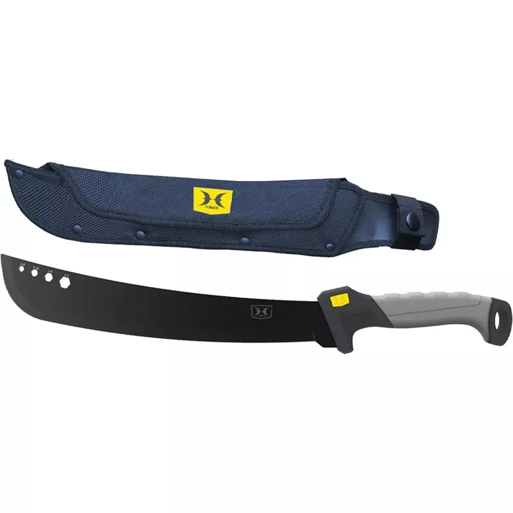 Hawk 15 Inch Machete with Sheath
