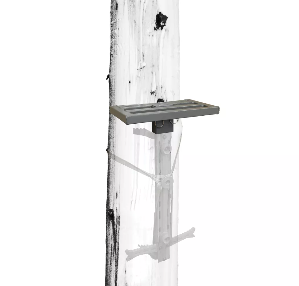 Hawk Helium HSP Saddle Platform 10" x 6" Gray HWK-HHSP
