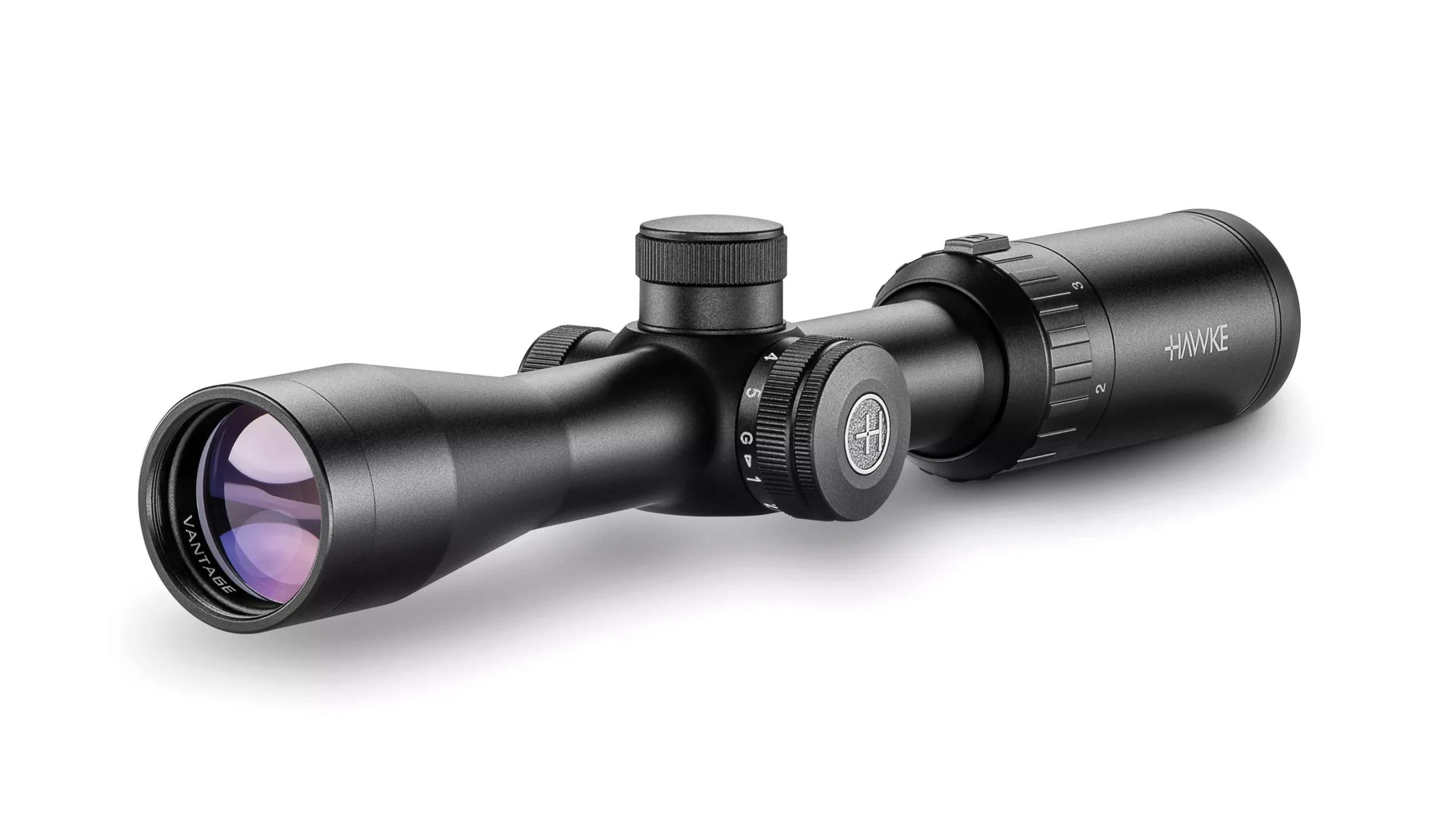 Hawke Vantage IR, 2-7×32, 1″, IR, Mil Dot (Etched), Black
