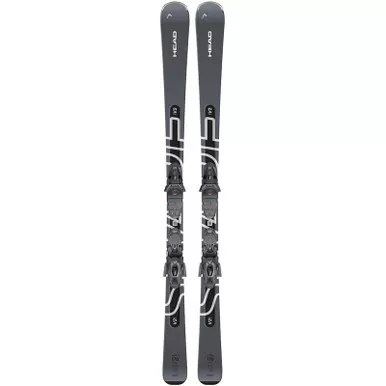 HEAD Shape V2 SW Anthracite/Silver Performance Skis with PR 11 GW Brake 85[G] Bindings (315284+100942)