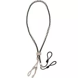 Heavy Hauler Outdoors Gear Lanyard 4 Loop w/Slider Knot - Tan/Black