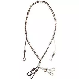 Heavy Hauler Outdoors Gear Lanyard Round Braid Combo - Tan/Brown