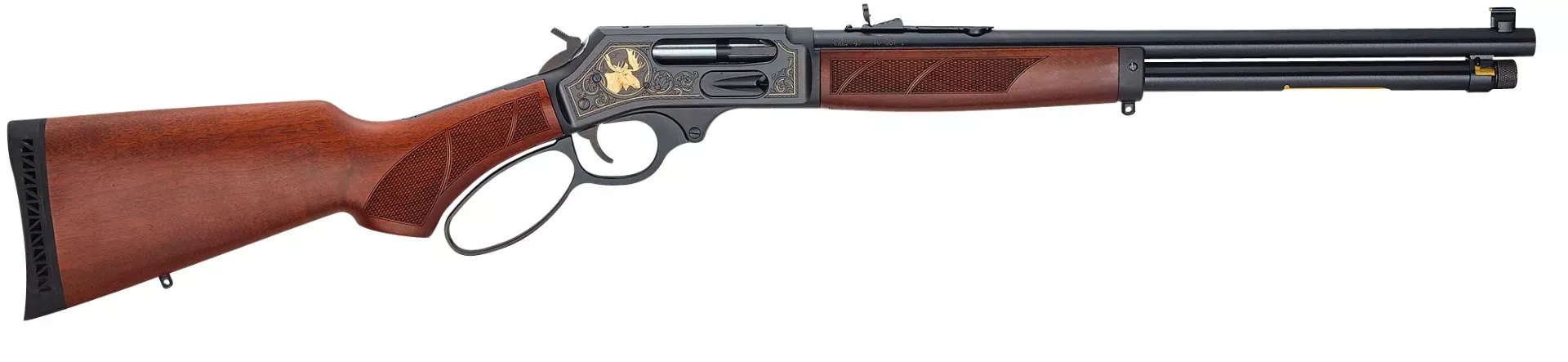 Henry Side Gate Wildlife 45-70 Govt Rifle 18.43″ 4+1 Walnut